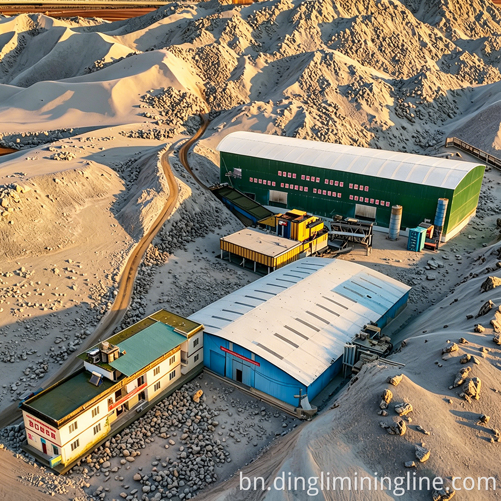 limestone river stone crushing line